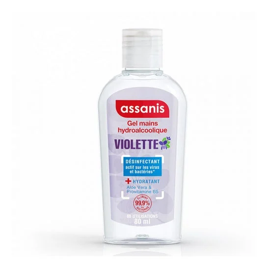 Assanis Gel idroalcolico viola 80ml