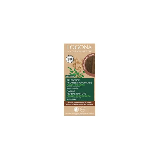 Logona Colorante Marrone Dorato Vegetale 080 2x50g