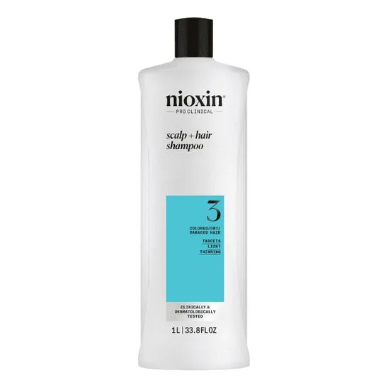 Nioxin System 3 Shampoo volumizzante per capelli deboli e fini 300ml