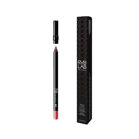 RVB Lab Matita Labbra Water Resistant Long Lasting N°62 1.2g - matita labbra resistente all'acqua
