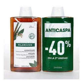 Klorane Champú Galanga 2x400ml
