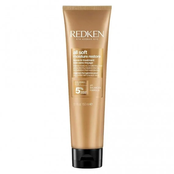 Redken All Soft Moisture Restore Leave-In Treatment 150ml - trattamento idratante senza risciacquo capelli secchi