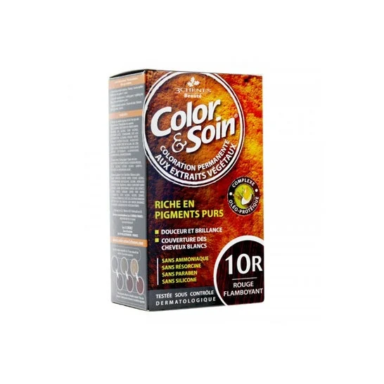 Color & Soin Kit Tintura Capelli Nro 10R Rosso Fiammeggiante