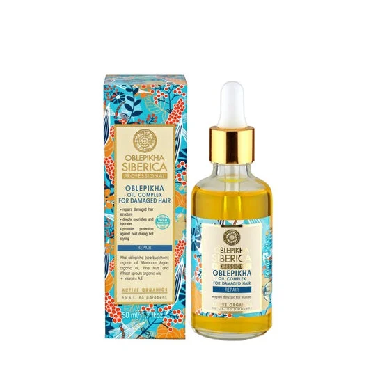 Natura Siberica Oblepikha Oil Complex capelli danneggiati 50ml