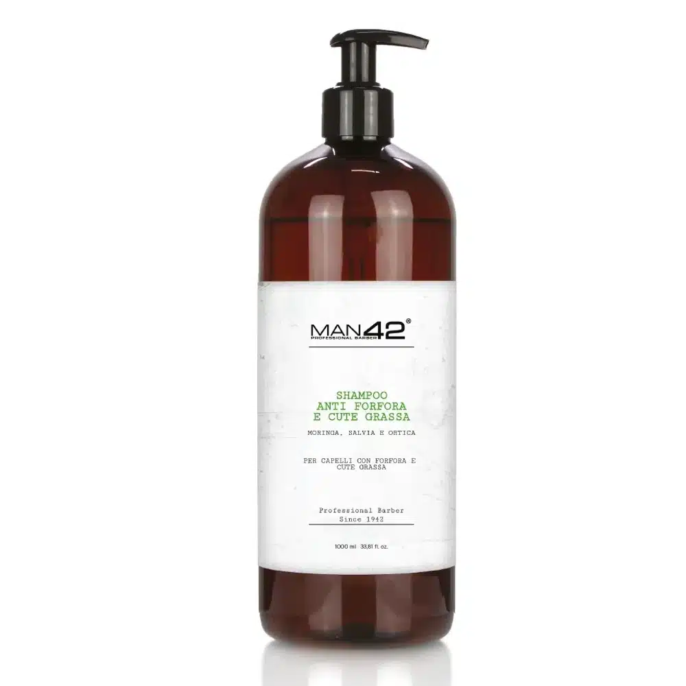 SHAMPOO ANTI GRASSO e FORFORA 1 LT – MAN 42