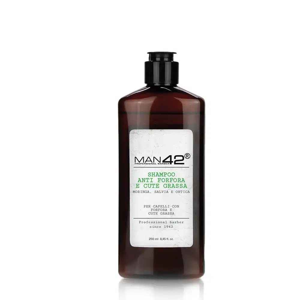 SHAMPOO ANTI GRASSO e FORFORA 250 ml – MAN 42