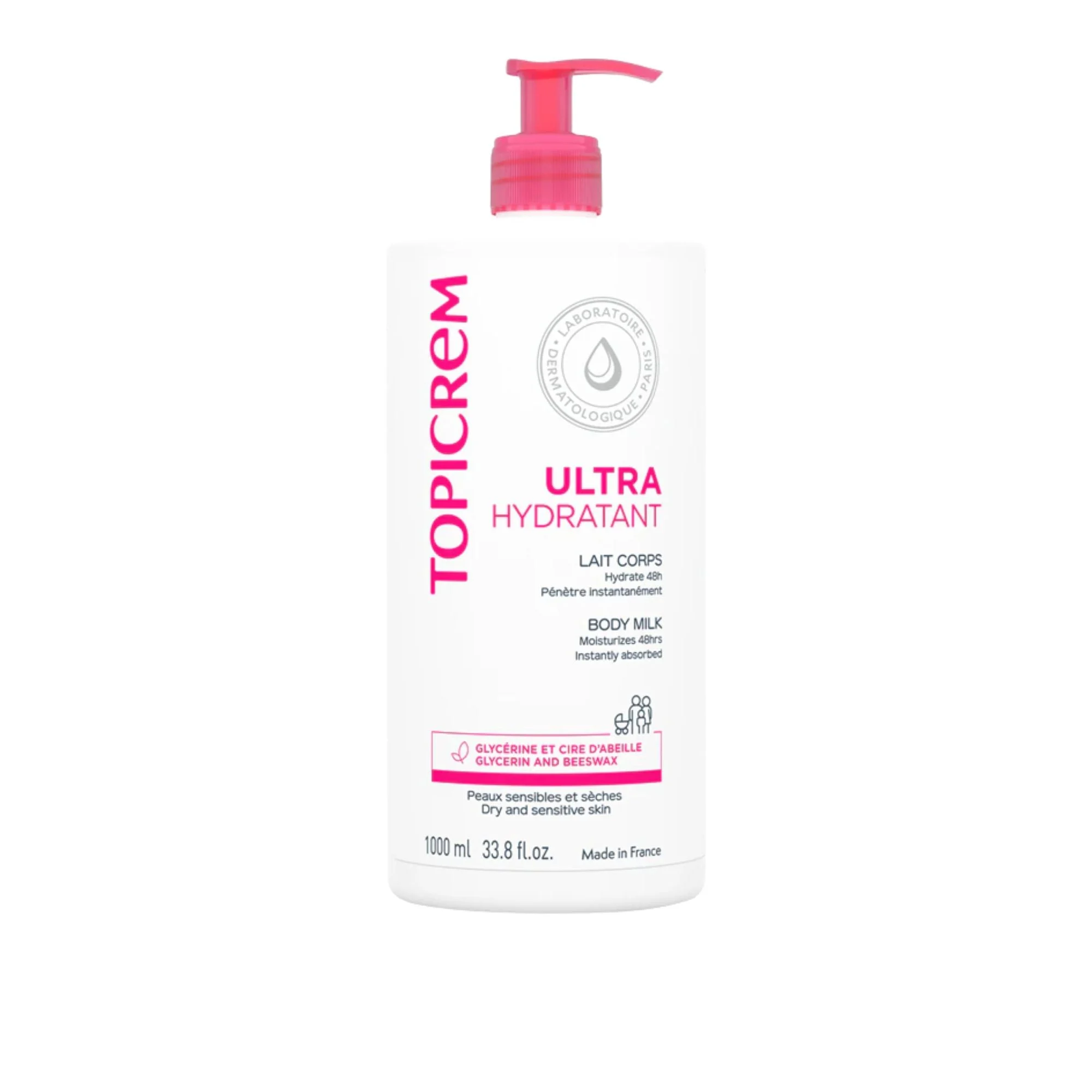 Topicrem Ultra-Idratante Latte Corpo Pelle Sensibile 500ml
