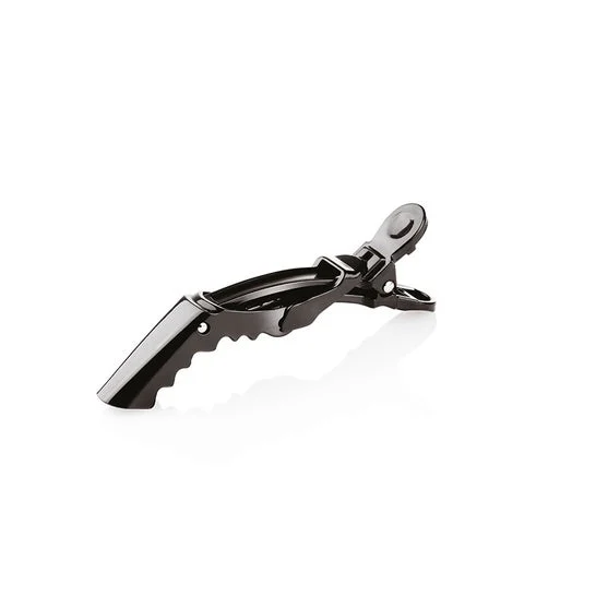 Xanitalia Pro Black Plastic Shark Tweezers 10cm 6pcs