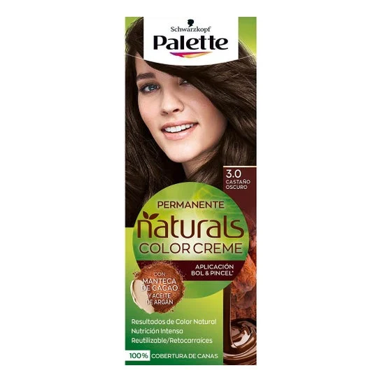 Schwarzkopf Palette Natural Colour 3.0 Dark Brown 1pc