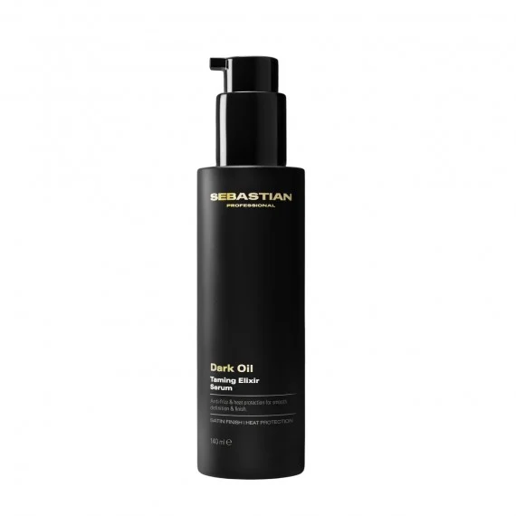 Sebastian Dark Oil Taming Elixir Serum 140ml NEW - siero termoprotettore anti-crespo tutti capelli