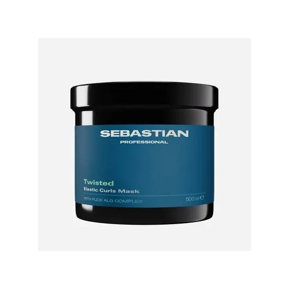 Sebastian Twisted Elastic Curls Mask 500ml - maschera elasticizzante nutriente capelli ricci mossi