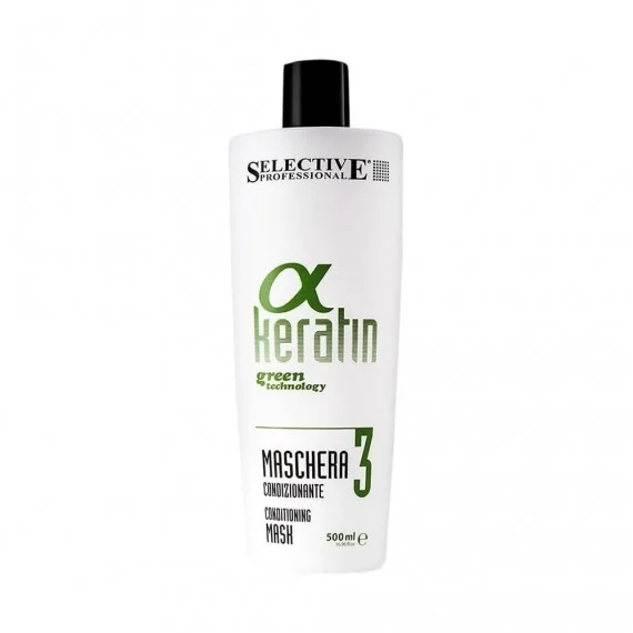 Selective Professional Alpha Keratin 3 Maschera Condizionante 500ml - maschera condizionante trattamento alla cheratina