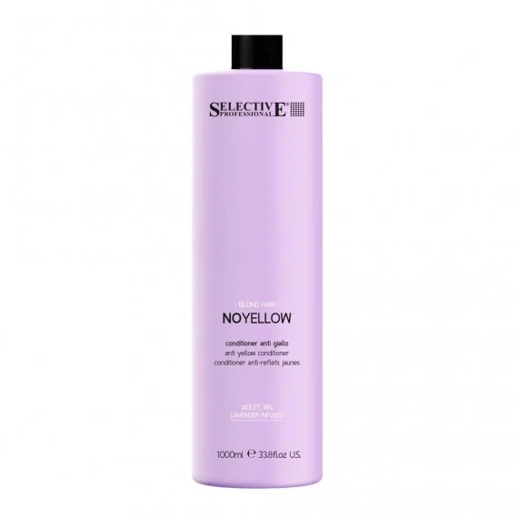 Selective Professional Blond Hair Noyellow Conditioner 1000ml – balsamo anti-giallo capelli bianchi e decolorati