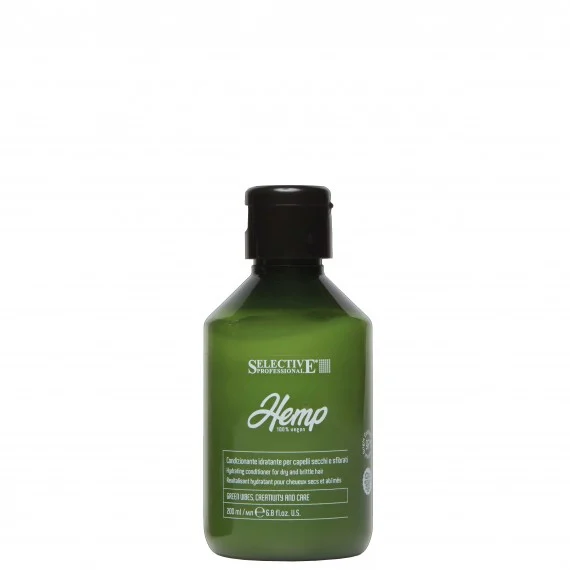 Selective Professional Hemp Hydrating Conditioner 200ml - balsamo idratante capelli secchi e sfibrati
