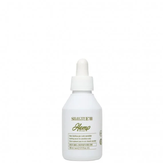 Selective Professional Hemp Soothing Serum For Sensitive Scalp 100ml - trattamento cute sensibile