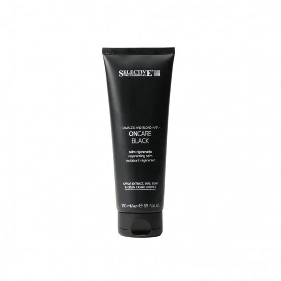 Selective Professional OnCare Black Balm 250ml NEW - balsamo rigenerante capelli biondi sfibrati