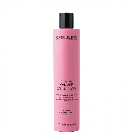 Selective Professional OnCare Color Block Shampoo 275ml - shampoo stabilizzante protettivo capelli colorati