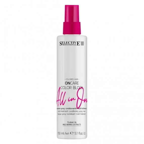 Selective Professional Oncare All in One Color Block 150ml - maschera spray multi-trattamento colorati