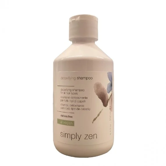 Simply Zen Detoxifying Shampoo 250ml VEGAN FORMULA - shampoo detossinante tutti tipi di capelli
