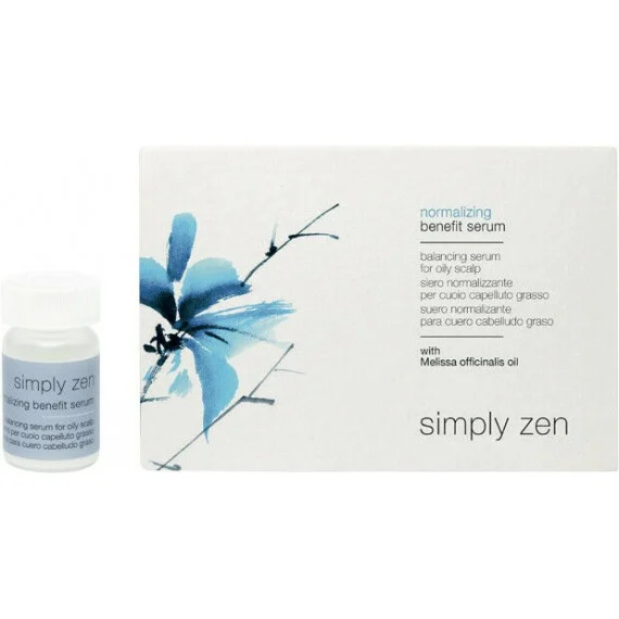 Simply Zen Normalizing Serum 12x5ml - siero sebonormalizzante cute e capelli grassi