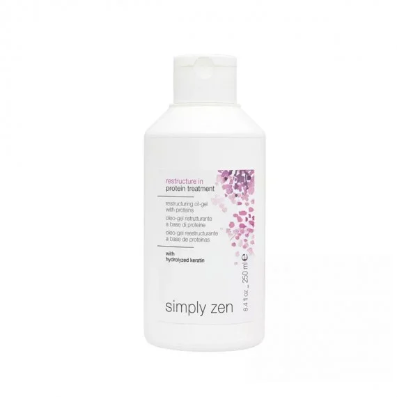 Simply Zen Restructure In Protein Treatment 250ml - trattamento ristrutturante capelli secchi danneggiati