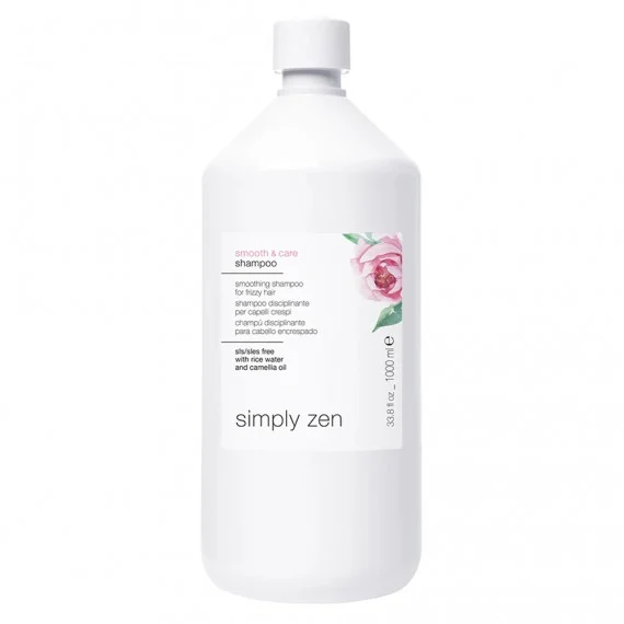 Simply Zen Smooth & Care Shampoo 1000ml - shampoo disciplinante lisciante capelli crespi
