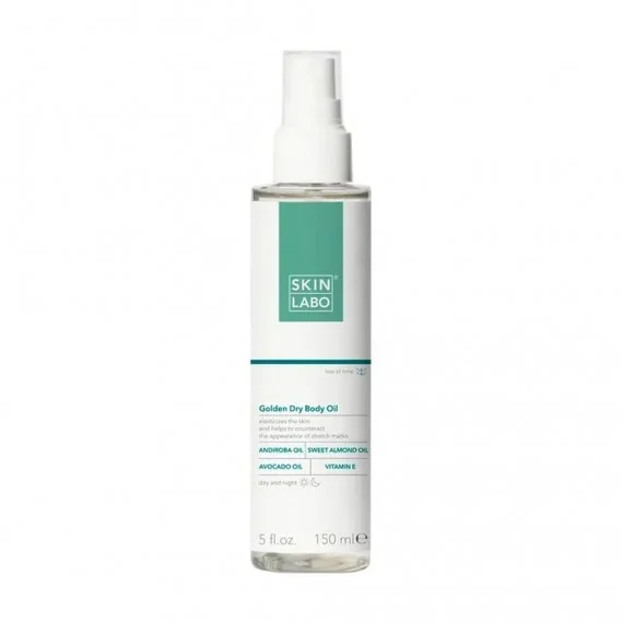 Skin Labo Golden Dry Body Oil 150ml - olio idratante corpo tonificante pelle mature