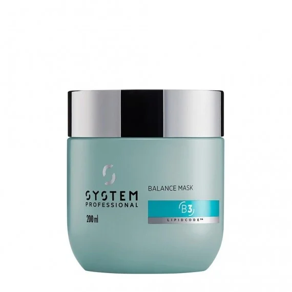 System Professional Balance Mask B3 200ml - maschera idratante lenitiva cute sensibile