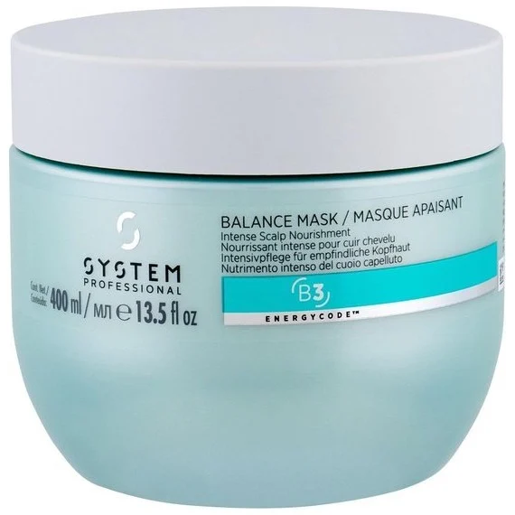 System Professional Balance Mask B3 400ml - maschera idratante lenitiva cute sensibile