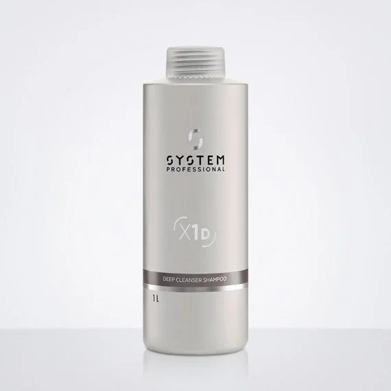 System Professional Deep Cleanser Shampoo X1D 1000ml - shampoo detossinante capelli stressati