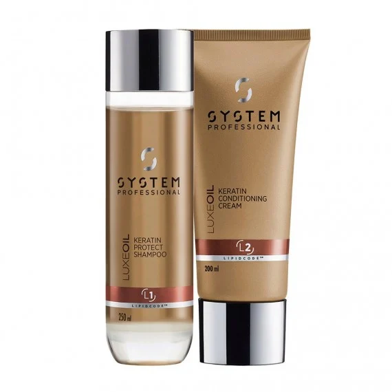 System Professional Luxe Oil Shampoo L1+Conditioning Cream L2 250+200ml