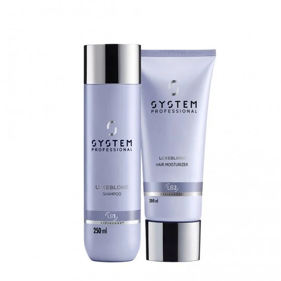 System Professional LuxeBlond Shampoo LB1+ System Professional Luxeblond Conditioner LB2 250+200ml