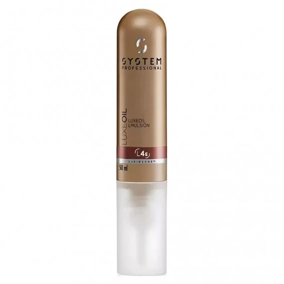 System Professional Luxeoil Emulsion L4E 50ml - emulsione regeneratrice di cheratina tutti capelli
