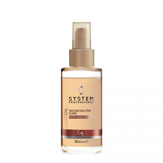 System Professional Luxeoil Reconstructive Elixir L4 100ml - olio protettivo ricostruttivo tutti tipi di capelli