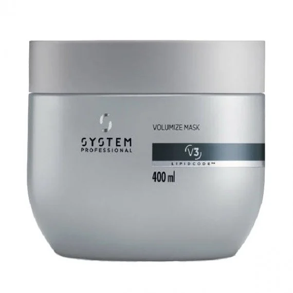 System Professional Maschera Volumize V3 400ml – maschera volumizzante capelli fini sottili