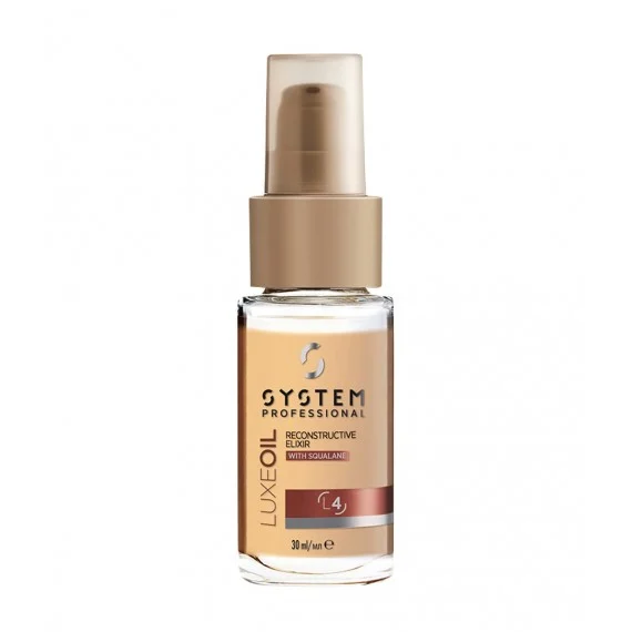 System Professional Reconstructive Elixir L4 30ml TRAVEL - olio protettivo ricostruttivo tutti tipi di capelli
