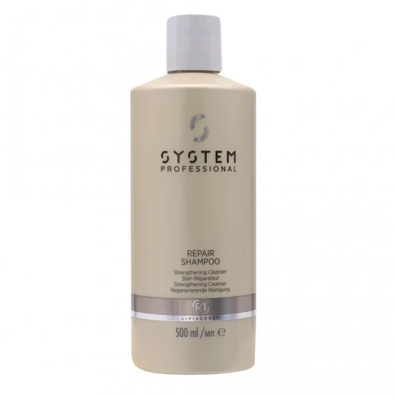 System Professional Repair Shampoo R1 500ml - shampoo rinforzante capelli danneggiati