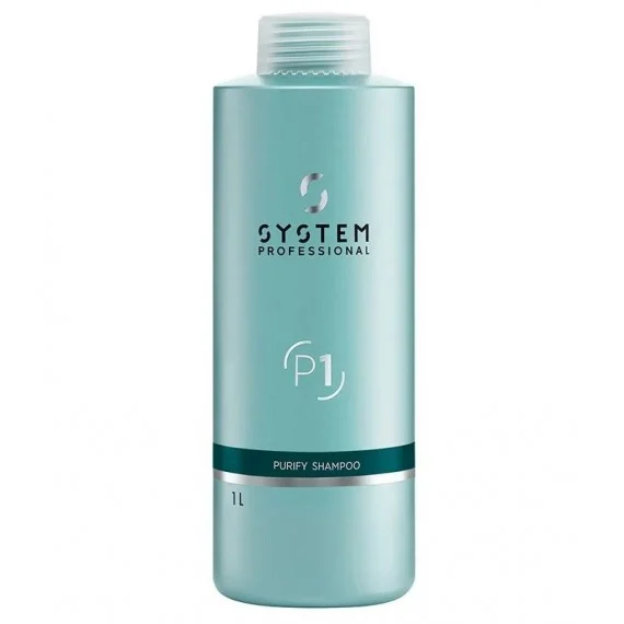 System Professional Shampoo Purify P1 1000ml - shampoo purificante antiforfora cute grassa