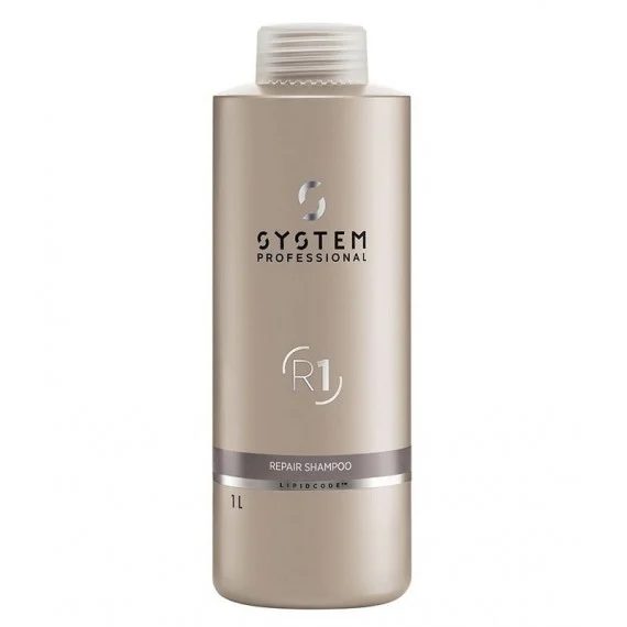 System Professional Shampoo Repair R1 1000ml – shampoo rinforzante capelli danneggiati