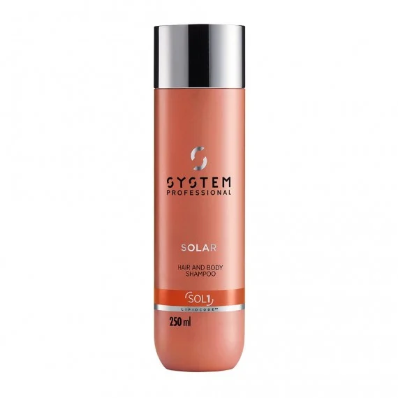 System Professional Solar Hair&Body Shampoo SOL1 250ml - shampoo/doccia solare corpo e capelli
