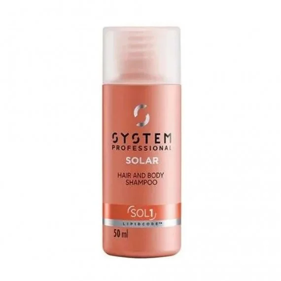 System Professional Solar Hair&Body Shampoo SOL1 50ml TRAVEL - shampoo/doccia solare corpo e capelli