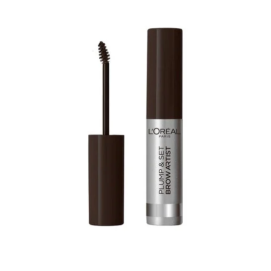 L'Oreal Mascara Pump & Set Brow Artist 108 Dark Brown 4.9ml