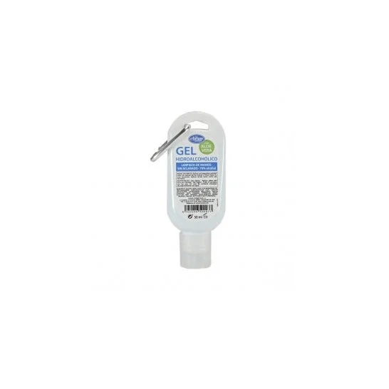 Nurana Gel idroalcolico 70% con Aloe Vera portachiavi ricaricabile 50ml