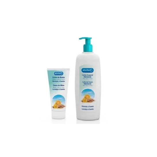 Alvita Crema per le mani all'arancia e cannella 100ml