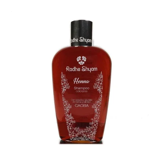 Radhe Shyam Champú Henna Color Caoba 400ml