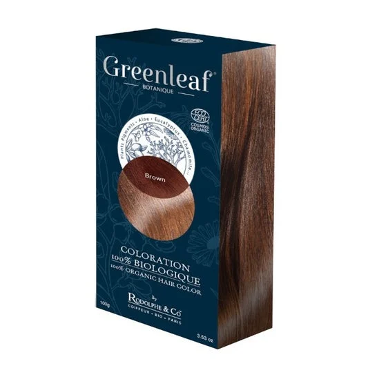 Greenleaf Botanique Colorazione Marrone 100% Bio 100g