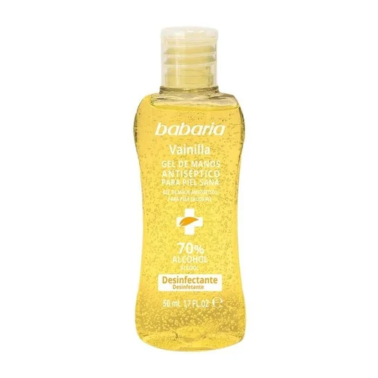 Gel per le mani idroalcolico alla vaniglia Babaria 50ml