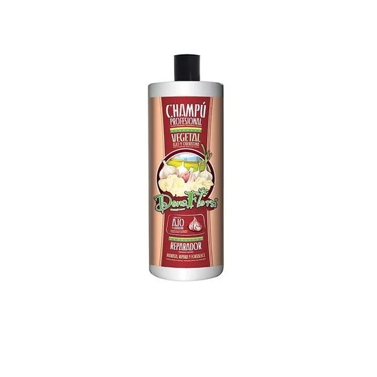 Dona Flora Champú Reparador Vegetal de Ajo y Keratina 1000ml