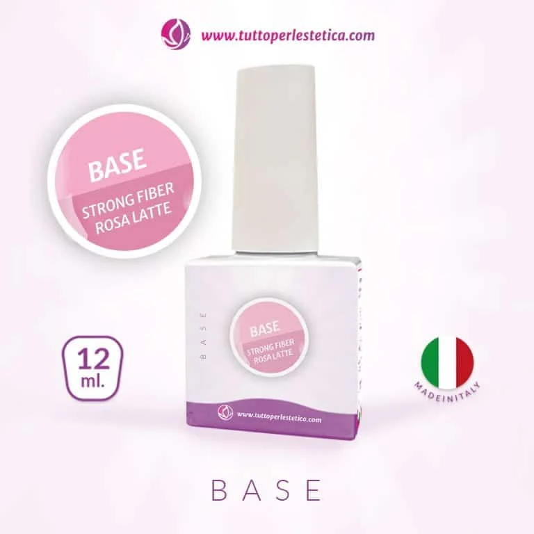 Base Costruttore rosa latte 12 ML – MEDIA VISCOSITÀ AUTO LIVELLANTE – Hema e TPO Free