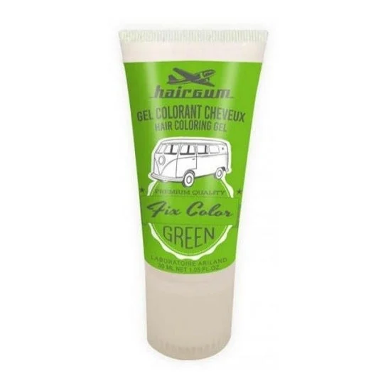 Hairgum Fix Color Gel Colorante Capelli Verde 30ml